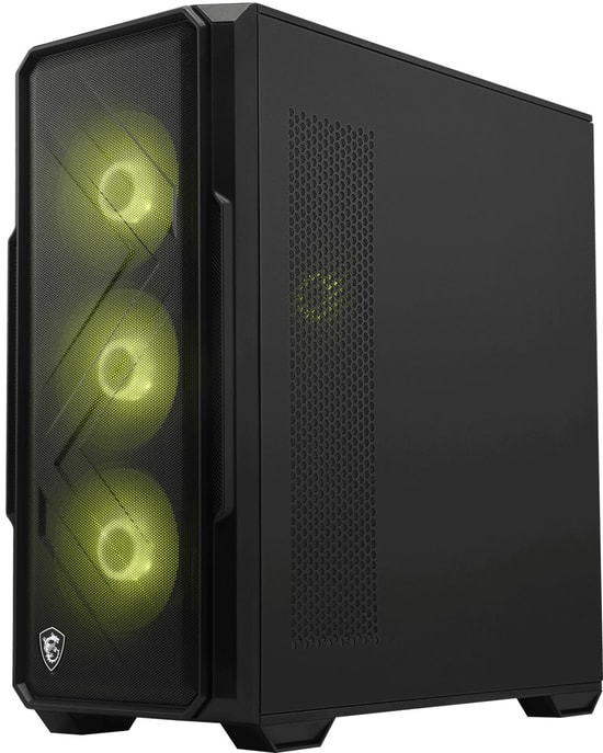 MSI MAG FORGE 141A B75 PCIE5 II ATX Gaming Kasa - Temperli Cam, 6x120mm Auto RGB Fan, 750W 80+ Bronz PSU Dahil