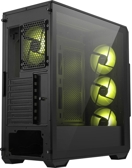 MSI MAG FORGE 141A B75 PCIE5 II ATX Gaming Kasa - Temperli Cam, 6x120mm Auto RGB Fan, 750W 80+ Bronz PSU Dahil