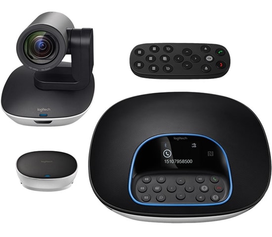 Logitech Group Video Konferans Sistemi (960-001057) - Full HD 1080p, Hoparlörlü, Mikrofonlu, V-U0032 Kamera