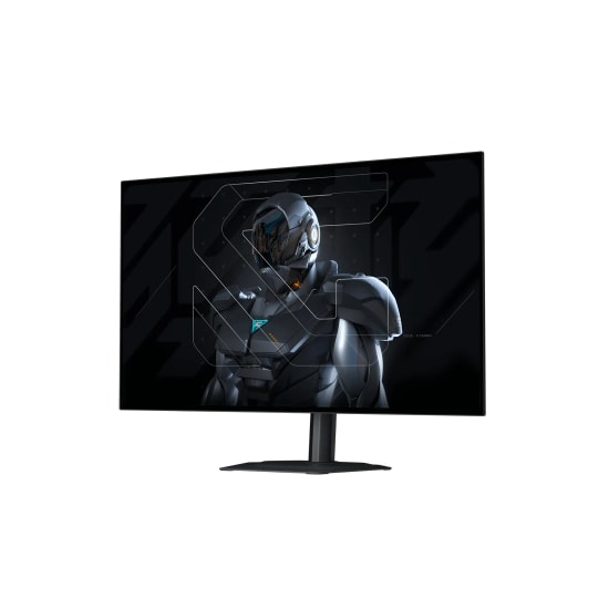 GIGABYTE MO27Q28GR 27" 280Hz 0.03ms OLED Oyuncu Monitörü - 2K QHD, HDR500, HDMI 2.1, G-Sync, Pivot, Hoparlör