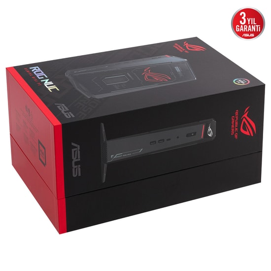 ASUS ROG NUC RNUC15JNK9X389A2 Gaming Mini PC - Intel Ultra 9 275HX, RTX 5070 Ti, 32GB RAM, 1TB SSD, Win 11