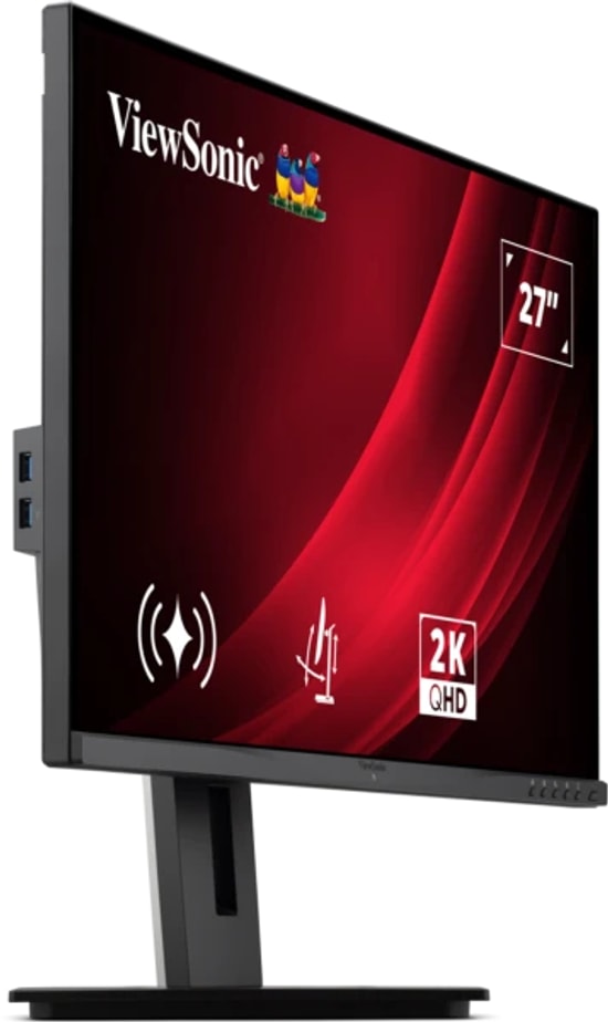 ViewSonic VG2748A-2K 27" 100Hz 5ms IPS Full HD Monitör - Pivot, HDMI, DisplayPort, VGA, Hoparlör, VESA 100x100