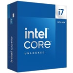 Intel Core i7-14700K İşlemci (BX8071514700K) - 3.4 GHz, 33MB L3, LGA1700, 20 Çekirdek, Fansız, Box