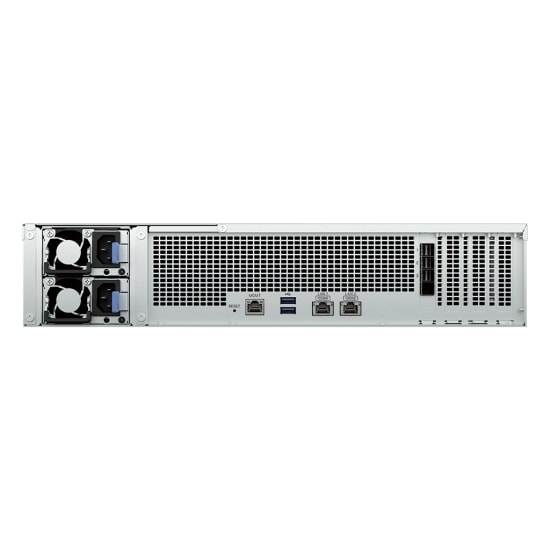 Synology RS4826XSPLUS Rack Tipi NAS Depolama Ünitesi - 12 Disk Yuvası, Intel Xeon D-1739, 16GB RAM, Yedekli Güç