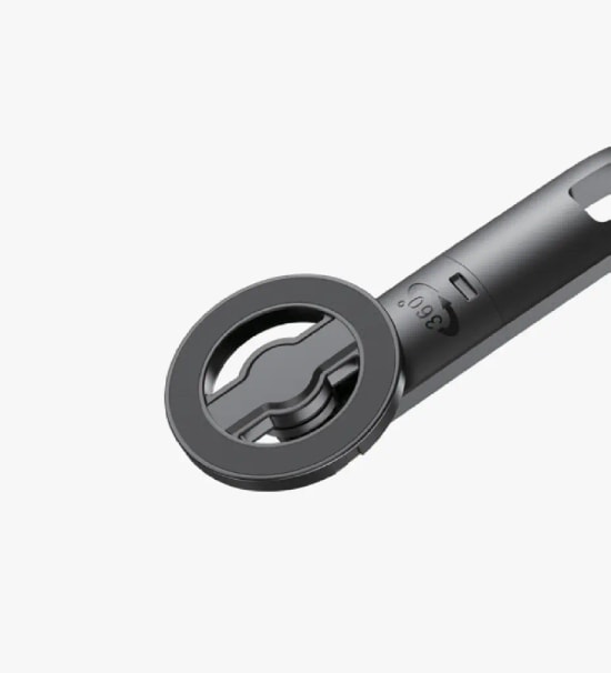 Linktech H880 Premium Manyetik Sap Braketli AI Destekli Yüz Takibi Selfie Çubuğu - Uzaktan Kumanda, BT V5.3, 1500mAh Pil