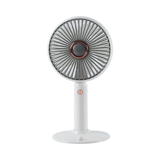 Nettech Okmore ZB161 Beyaz Portatif Fan (NT-118556) - Ev, Ofis ve Okul Tipi, Taşınabilir Şarjlı Sessiz Mini Fan