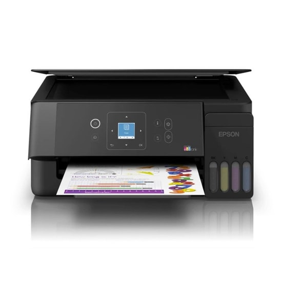 Epson EcoTank L3360 Renkli Tanklı Yazıcı - Wi-Fi, Tarayıcı, Fotokopi, 11ppm, 1200x2400 dpi, 3.7 cm LCD Ekran