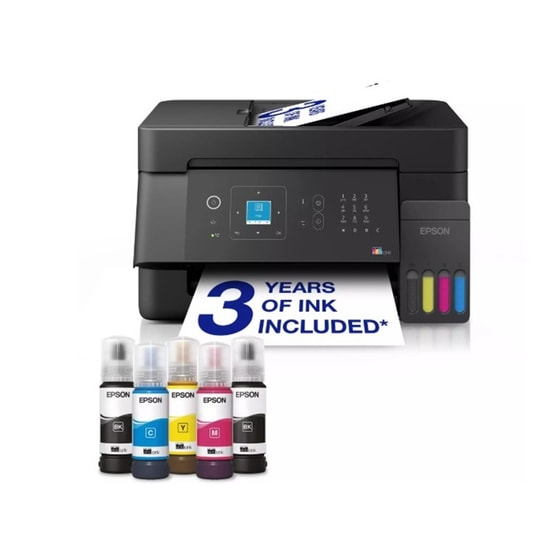 Epson EcoTank L5390 Renkli Tanklı Yazıcı - Tarayıcı, Fotokopi, Faks, ADF, Wi-Fi, Ethernet, Mürekkep Püskürtmeli