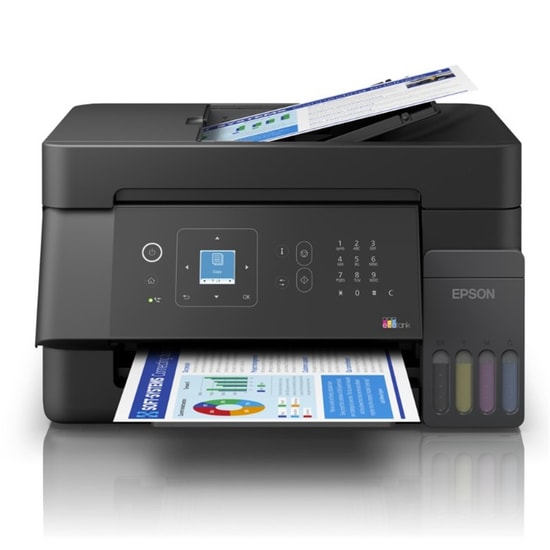 Epson EcoTank L5390 Renkli Tanklı Yazıcı - Tarayıcı, Fotokopi, Faks, ADF, Wi-Fi, Ethernet, Mürekkep Püskürtmeli