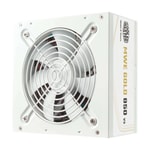 Cooler Master MWE Gold 850W V3 Beyaz PSU (MPE-8506-ACAG-GEU) - 80+ Gold, ATX 3.1, PCIe 5.0, 120mm Fan, PFC