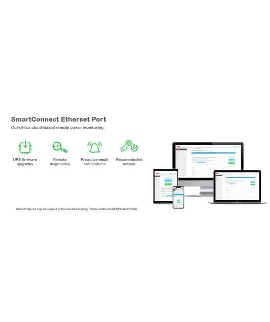 APC SMT750IC Smart-UPS 750VA LCD 230V Kesintisiz Güç Kaynağı - SmartConnect, Line-Interactive, Sinüs Dalga