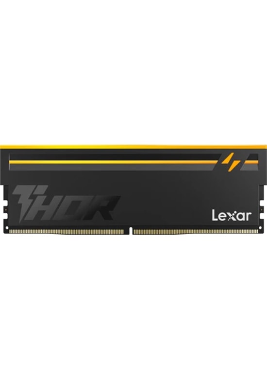 Lexar Thor 16GB (1x16GB) DDR5 6000MHz CL36 RAM (LD5U16G60C360V-RGS) - Soğutuculu UDIMM Masaüstü Oyuncu Belleği