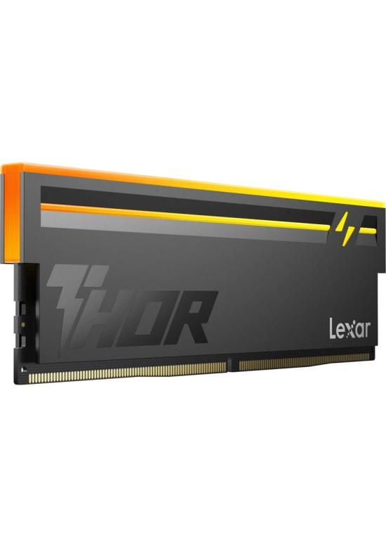 Lexar Thor 16GB (1x16GB) DDR5 6000MHz CL36 RAM (LD5U16G60C360V-RGS) - Soğutuculu UDIMM Masaüstü Oyuncu Belleği