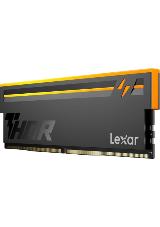 Lexar Thor 16GB (1x16GB) DDR5 6000MHz CL36 RAM (LD5U16G60C360V-RGS) - Soğutuculu UDIMM Masaüstü Oyuncu Belleği