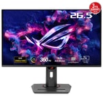 Asus ROG Strix XG27ACDNG 26.5" 360Hz 0.03ms QD-OLED Oyuncu Monitörü - 2K QHD, G-Sync, USB-C, HDR10, Pivot, 10bit