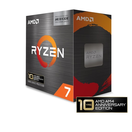 AMD Ryzen 7 5800X3D 3.4 GHz (4.5 GHz Turbo) 8 Çekirdek AM4 İşlemci - 100-100000651WOF, 96MB Cache, Fansız, Kutulu