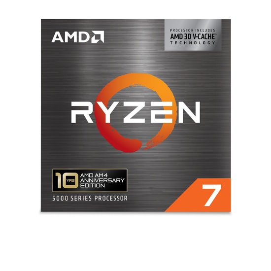 AMD Ryzen 7 5800X3D 3.4 GHz (4.5 GHz Turbo) 8 Çekirdek AM4 İşlemci - 100-100000651WOF, 96MB Cache, Fansız, Kutulu