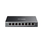 TP-Link Omada ES208GP 8 Port Gigabit Yönetilebilir PoE+ Switch - 64W PoE, 10/100/1000 Mbps, Metal Kasa, Masaüstü