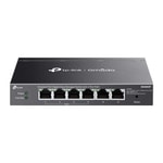 TP-Link Omada ES206GP 6 Port Gigabit Yönetilebilir PoE Switch - 4 Port PoE+, 65W, Metal Kasa, Masaüstü Kullanım