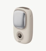 LinkTech FA51 Premium Büyük Boy Buz Kompresli Krem El Fanı - Eller Serbest, Askı İpli, 15.000 RPM, Ayarlanabilir Hız