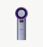 LinkTech FA50 Premium Soğutucu Gri El Tipi Vantilatör - 3600 mAh Batarya, 15.000 RPM, Ayarlanabilir Hız, Type C Şarj