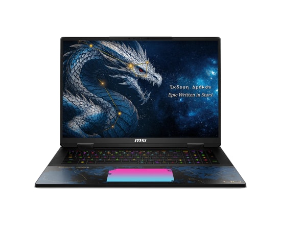 MSI TITAN 18 HX Ultra 9 290HX Plus RTX 5090 24GB Laptop (A2WJ-1223TR) - 96GB DDR5 RAM, 4TB SSD, 18" UHD+ MiniLED