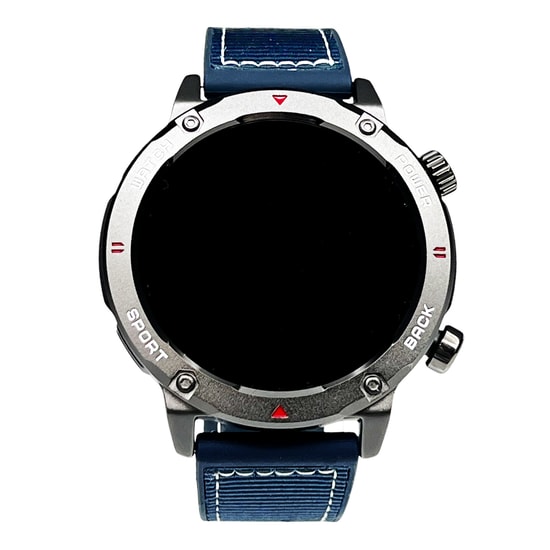 İmiki C1 Lacivert Akıllı Saat - 1.43" AMOLED Ekran, Bluetooth Çağrı, Sesli Görüşme, Sağlık Takibi, Alüminyum Kasa