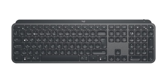 Logitech MX Keys For Business Siyah Klavye (920-010254) - Türkçe Q, Kablosuz, Aydınlatmalı, Kurumsal Versiyon