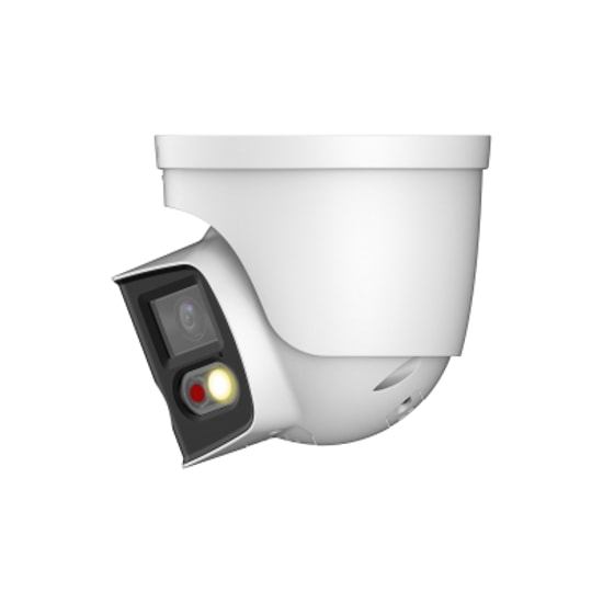 Dahua IPC-PDW3849-A180-E2-AS-PV 8MP TiOC Dome IP Kamera - 2x4MP, 180° Geniş Açı, 2.8mm, 25m IR, Mikrofon, PoE