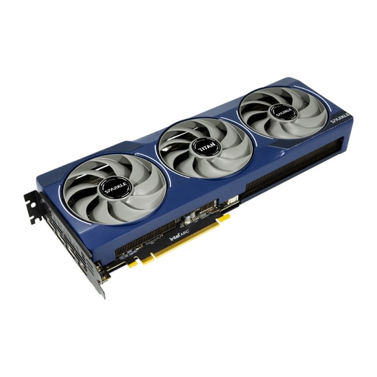 Sparkle Intel Arc B580 Titan OC 12GB GDDR6 Ekran Kartı (SA-B580T-12GOC) - 192 Bit, 2740 MHz, DX12 Ultimate, 3 Fan
