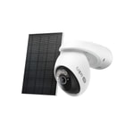 TP-Link Tapo TC92 KIT 8MP 4K Güneş Enerjili Dış Mekan Güvenlik Kamerası - 12m Gece Görüşü, 360° AI, Wi-Fi