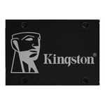 Kingston KC600 1TB 2.5" 3D NAND SSD (SKC600/1024G) - SATA3 6Gb/s, 550/520 MB/s Okuma/Yazma, 7mm, 1GB DDR3 Cache