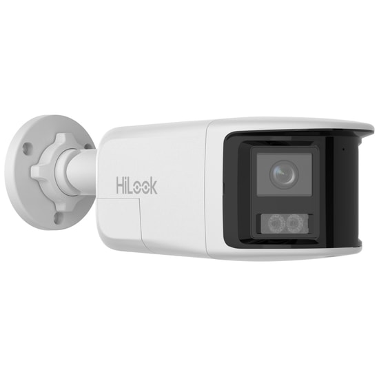 HiLook IPC-B460HAD-LUF/SL 6MP Panoramik IP Kamera - 2.8mm Lens, 180 Geniş Açı, 7/24 Renkli, Çift Yönlü Ses, PoE