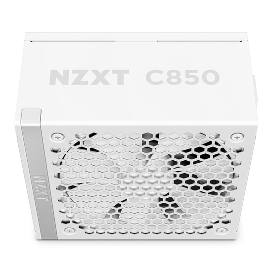 NZXT C850 850W 80+ Gold Tam Modüler Beyaz Güç Kaynağı (PA-8G2BW-EU) - ATX 3.1, PCIe 5.0, 135mm Fan, Sessiz PSU