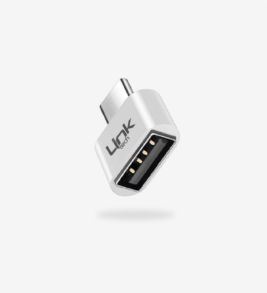 LinkTech O192 Siyah USB-A - Type-C OTG Dönüştürücü Adaptör - 5Gbps Hızlı Veri Aktarımı, Metal Alaşım, Kompakt Tasarım