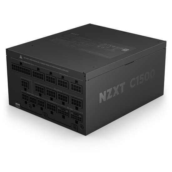 NZXT C1500 1500W 80+ Platinum Tam Modüler ATX 3.1 Güç Kaynağı (PA-5P1BB-EU) - 140mm Fan, PCIe 5.0, Gen5 PSU
