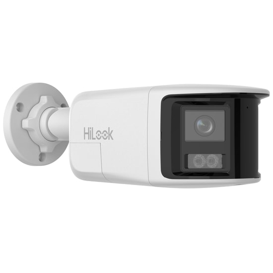 HiLook IPC-B480HAD-LUF/SL 8MP Panoramik IP Kamera - 2mm Lens, 180 Geniş Açı, 7/24 Renkli, Çift Yönlü Ses, PoE