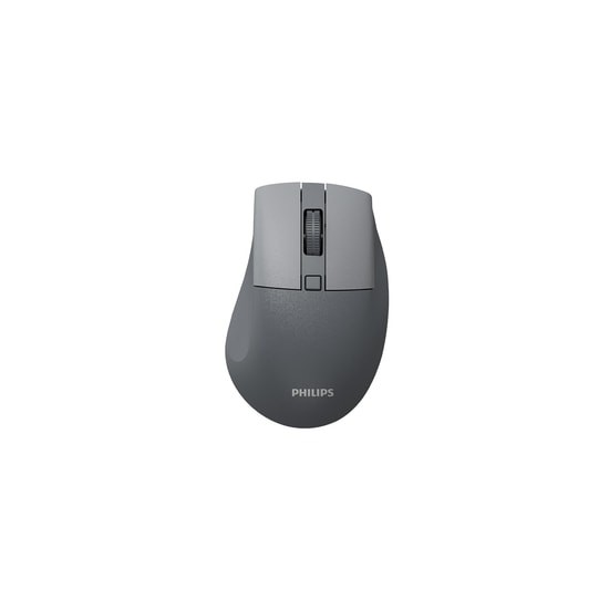 Philips SPK7528G Gri Kablosuz Bluetooth Optik Mouse - 1600 DPI, 6 Tuşlu, Sessiz Tıklama, 2.4 GHz, 24 Ay Garanti