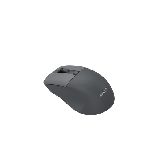 Philips SPK7528G Gri Kablosuz Bluetooth Optik Mouse - 1600 DPI, 6 Tuşlu, Sessiz Tıklama, 2.4 GHz, 24 Ay Garanti