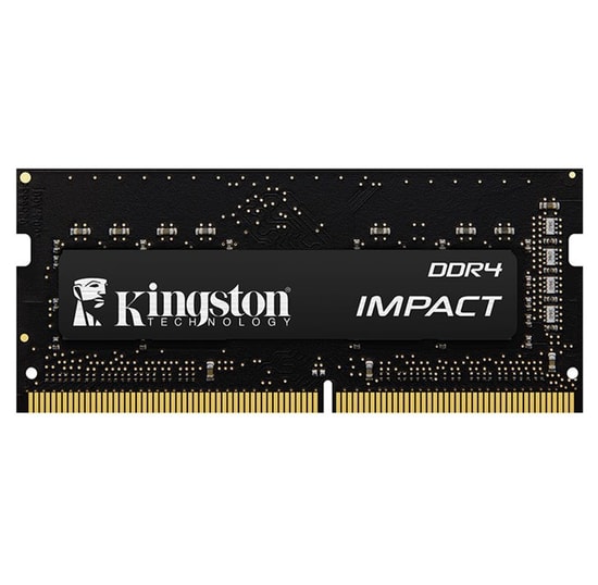 Kingston Fury Impact 32GB 3200MHz DDR4 CL20 SODIMM RAM (KF432S20IB/32TR) - Notebook Oyun ve Performans Belleği
