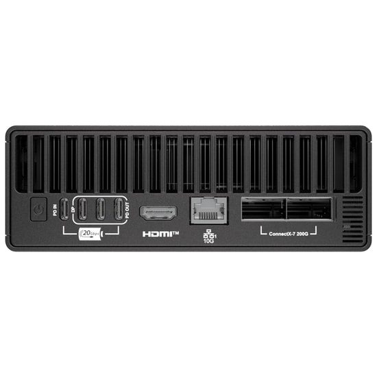 MSI Edgexpert-32SEU NVIDIA GB10 128GB DDR5 4TB SSD DGX OS AI Super Mini PC - Personal AI Supercomputer, Siyah