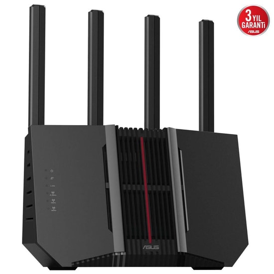 Asus RT-BE92U WiFi 7 BE9700 Router (90IG0950-MO9A0V) - 4 Anten, 10Gbps Port, AiMesh, VPN, Ücretsiz AiProtection Pro