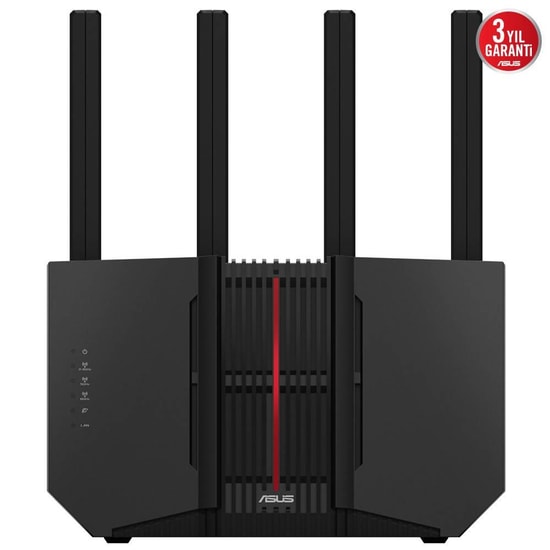 Asus RT-BE92U WiFi 7 BE9700 Router (90IG0950-MO9A0V) - 4 Anten, 10Gbps Port, AiMesh, VPN, Ücretsiz AiProtection Pro