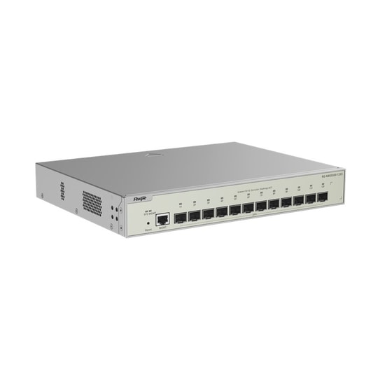 Ruijie Reyee RG-NBS5500-12XS Yönetilebilir Switch - 12 Port 10G SFP+, Layer 3, Rackmount, Metal Kasa, IPv6