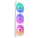 NZXT F420 RGB Core Beyaz 420mm Kasa Fanı (RF-U42HF-W1) - 3x140mm Birleşik Fan, 2000 RPM, 98.61 CFM, 34.5 dB