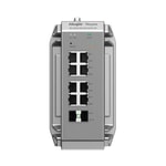 Ruijie Reyee RG-NIS3100-8GT2SFP-HP 8 Port Gigabit Poe Endüstriyel Switch - 2xSFP, 240W, L2 Cloud Yönetilebilir