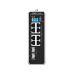 Ruijie Reyee RG-NIS2100-8GT2SFP-HP 8 Port Gigabit Poe Endüstriyel Switch - 2xSFP, 240W, L2 Cloud Yönetilebilir