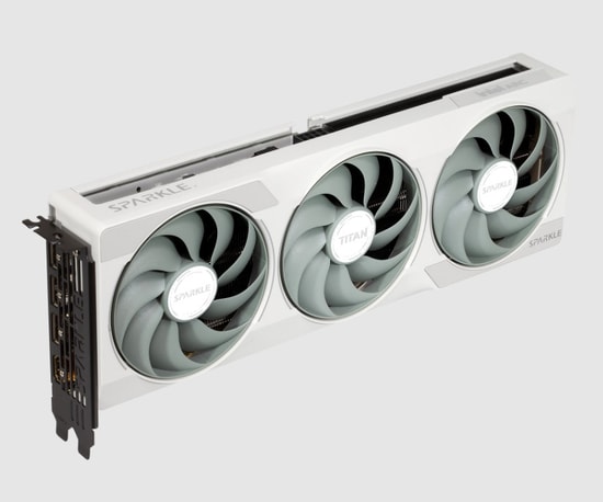Sparkle Intel Arc B580 Titan Luna OC 12GB GDDR6 Ekran Kartı (SA-B580TL-12GOC) - 192 Bit, Üçlü Fan, DX12 Ultimate
