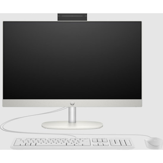 HP ProOne 240 G10 B6JC3ES All In One PC - Intel i5-1334U, 23.8" Full HD, 8GB RAM, 512GB SSD, FreeDOS, Beyaz