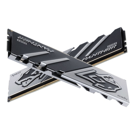Apacer Panther 32GB (2x16GB) DDR5 6000MHz CL38 Gaming Ram (AH5U32G60C6227BAA-2) - Alüminyum Soğutucu, Masaüstü Bellek